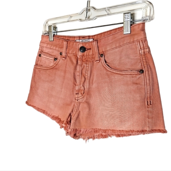 36. Free People Uptown Poppy Shorts - Picture 3 of 8